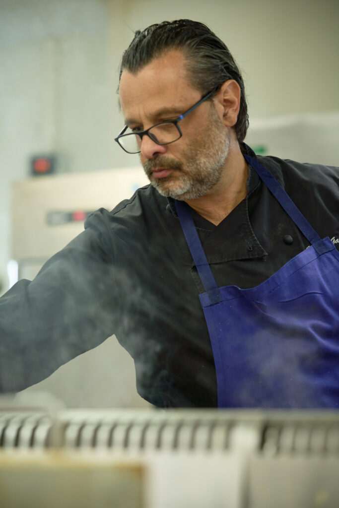 photo shoot culinaire / Chef Étoilé Gérald Garcia / La Table de Michèle à Campsas